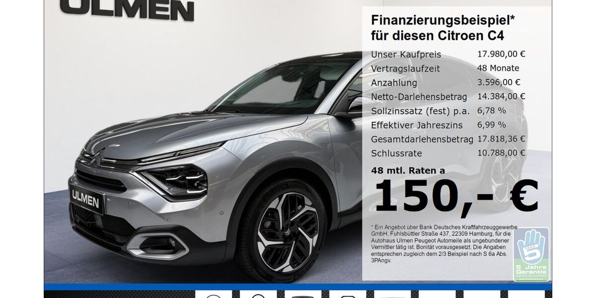 Citroen C4 28.459 km 20.680 &euro; Düsseldorf 40233