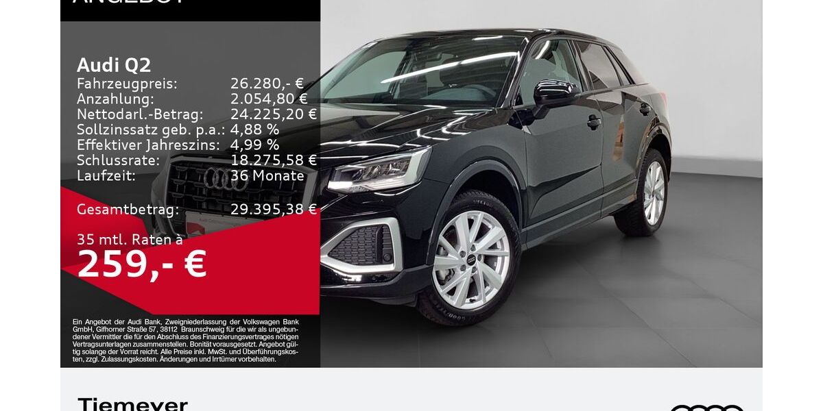Audi Q2 26.011 km 25.780 &euro; Bochum 44809