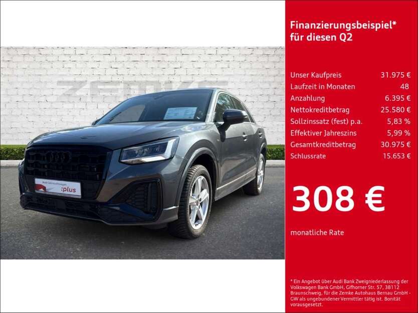 Audi Q2 18.777 km 31.975 € Bernau 16321