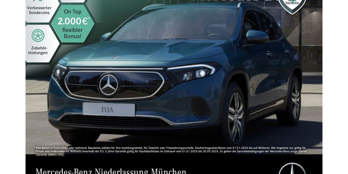 Mercedes-Benz EQA 62.237 km 25.990 &euro; München 80636
