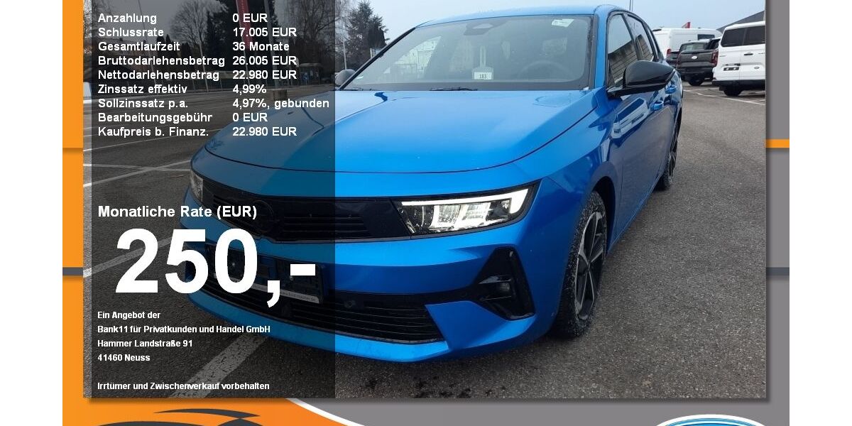 Opel Astra 9.500 km 21.800 &euro; Mühldorf am Inn 84453