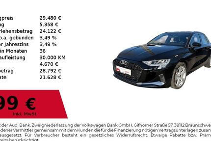 Audi A3 5.251 km 29.480 &euro; Dessau-Roßlau 06844