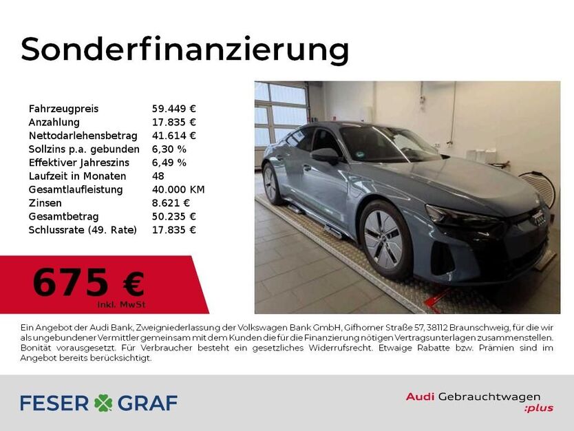 Audi e-tron GT 21.400 km 59.449 € Nürnberg 90411