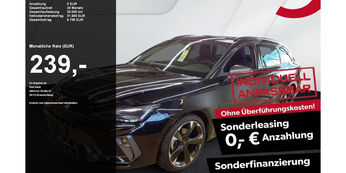 Cupra Leon 11.830 km 30.840 &euro; Wackersdorf 92442
