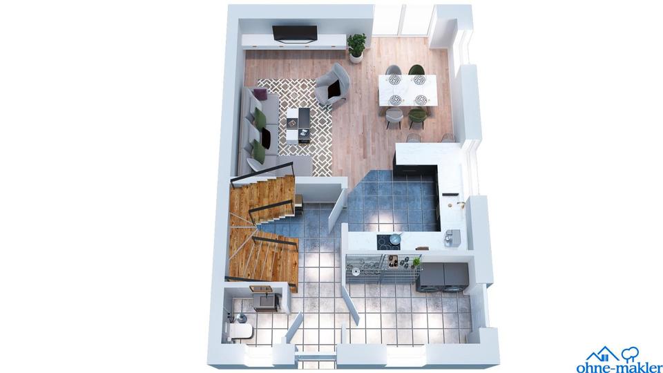 Doppelhaushälfte Selsingen - 4 Zimmer, 109 m&sup2;, 1.380&euro; | Angebot:26701871