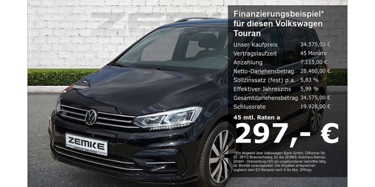 VW Touran 33.404 km 33.575 &euro; Oranienburg 16515