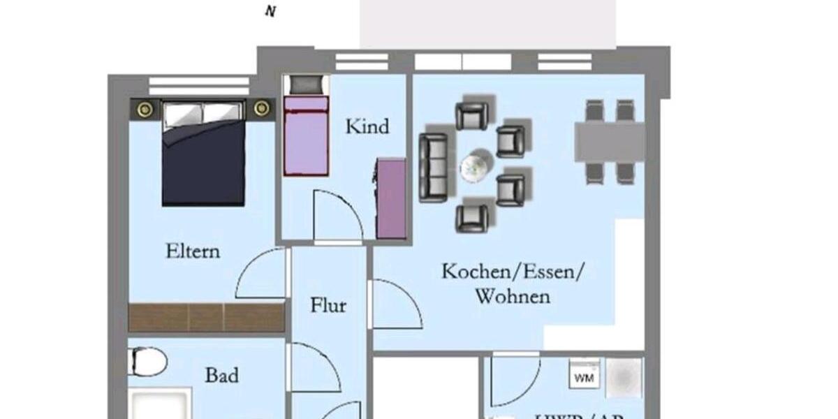 Erdgeschosswohnung Friesoythe zu vermieten 3 zimmer