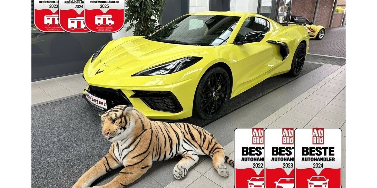 Corvette C8 Coupe Z51 Europa +Schmidt 21 Zoll+Lift+Magnetic 5.500 km 109.990 &euro; Jaderberg 26349