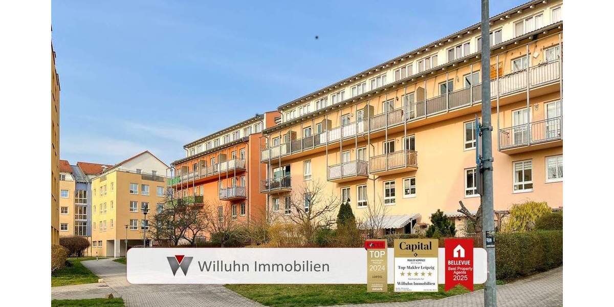 Ruhig gelegene 3-Raumwohnung mit Parkett, 2 Balkonen und Tiefgaragenstellplatz 3 zimmer