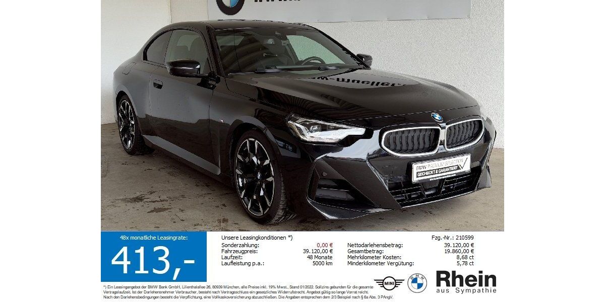 BMW 220 21.092 km 38.490 &euro; Buchen- Hettingen 74722