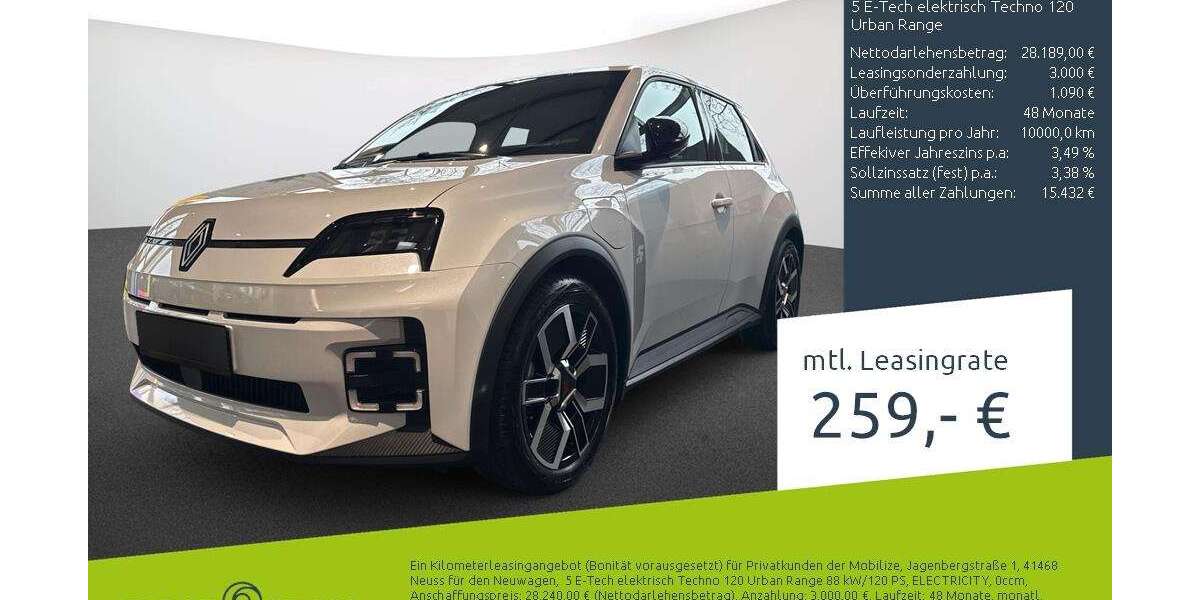 Renault R 5 2.500 km 28.189 &euro; Ahaus 48683