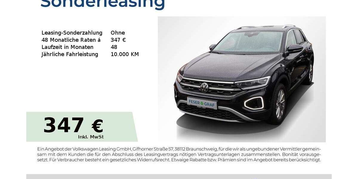 VW T-Roc 25.362 km 29.750 € Höchstadt 91315