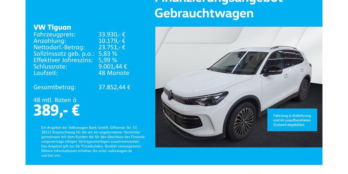 VW Tiguan 26.319 km 34.130 &euro; Stuttgart-Feuerbach 70469