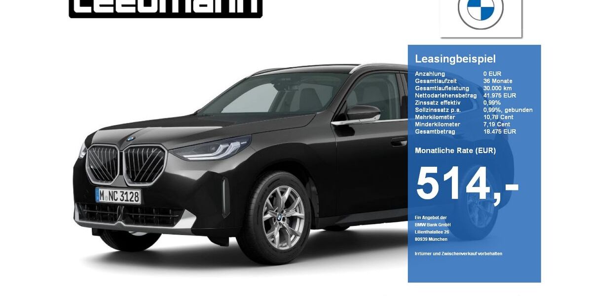 BMW X3 15.516 km 49.950 &euro; Deggendorf 94469