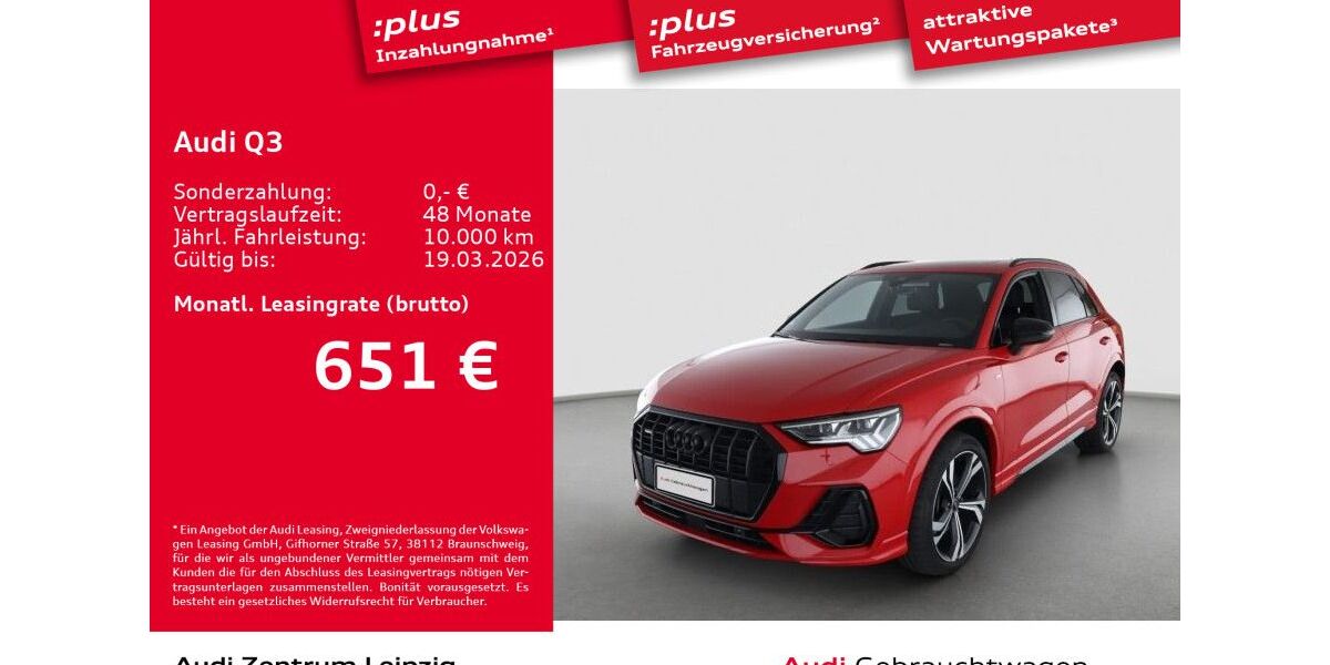 Audi Q3 20.765 km 56.330 &euro; Leipzig 04129