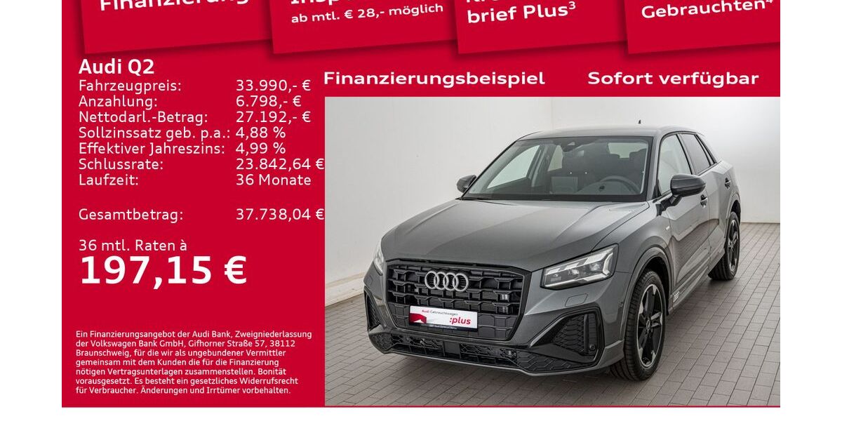 Audi Q2 5.350 km 33.990 &euro; Berlin 12489
