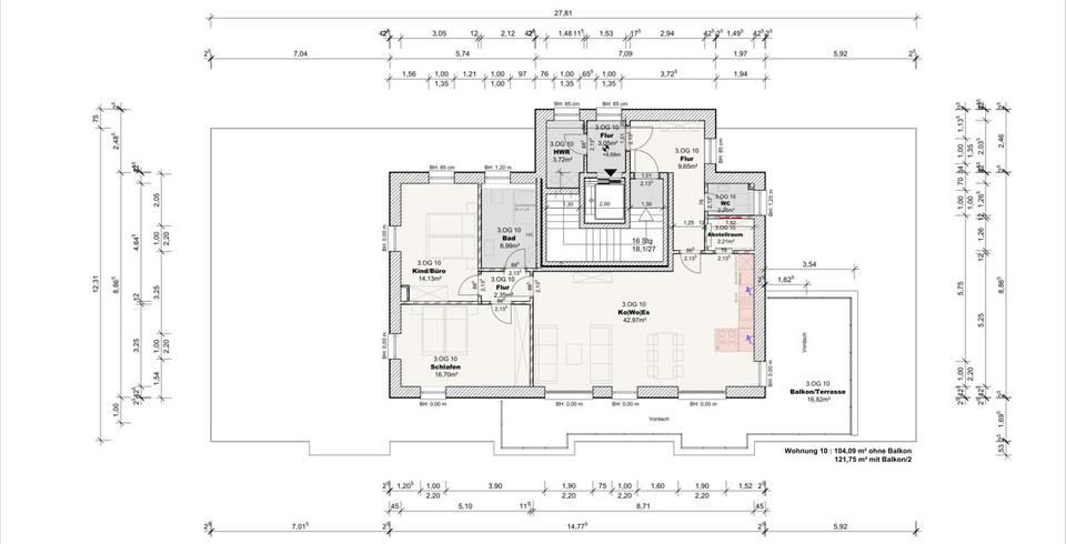 Etagenwohnung Lage - 2 Zimmer, 78 m&sup2;, 720&euro; | Angebot:25055780