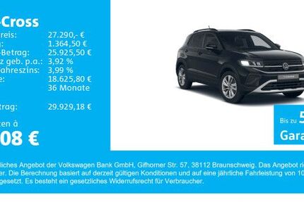 VW T-Cross 7.000 km 26.990 &euro; Gersthofen 86368