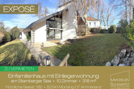 Einfamilienhaus mit ELW am Starnberger See • 10 Zimmer • 318 m²