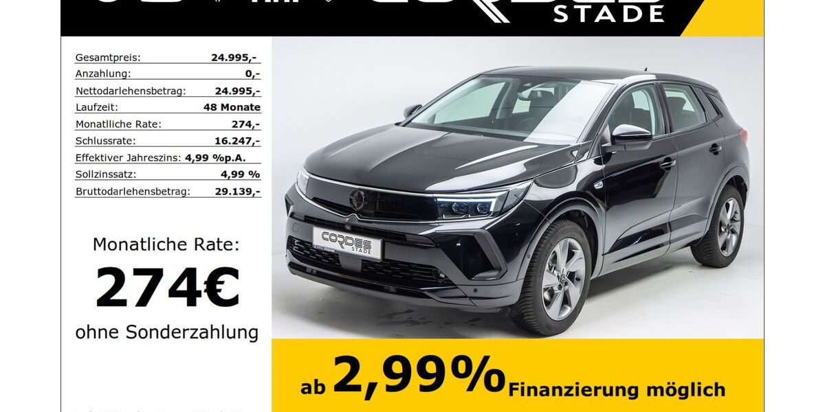 Opel Grandland (X) 20.815 km 24.875 &euro; Stade 21680