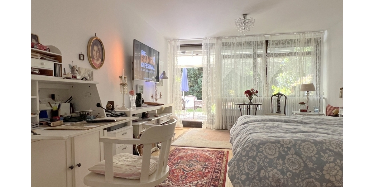 Kleinod in Nymphenburg - großzügige Gartenwohnung in ruhiger Lage 2 zimmer