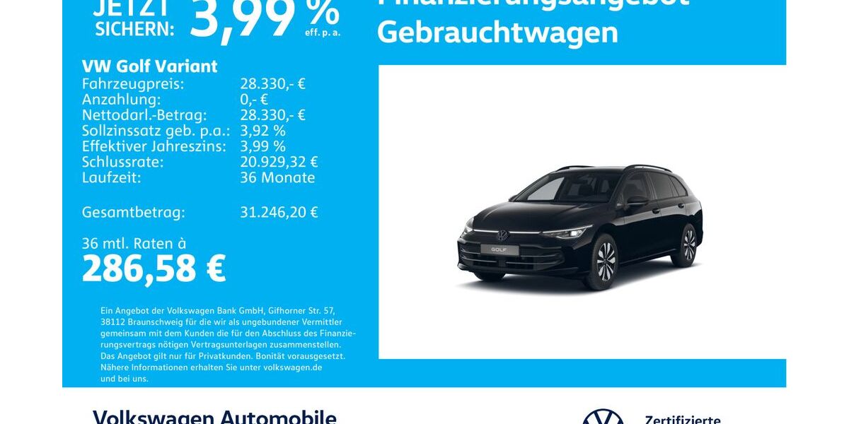 VW Golf 24.194 km 28.330 &euro; Stuttgart-Wangen 70188