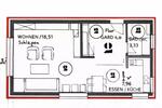 Etagenwohnung Neumarkt in der Oberpfalz Altenhof - 1 Zimmer, 33 m&sup2;, 112.000&euro; | Angebot:26338898