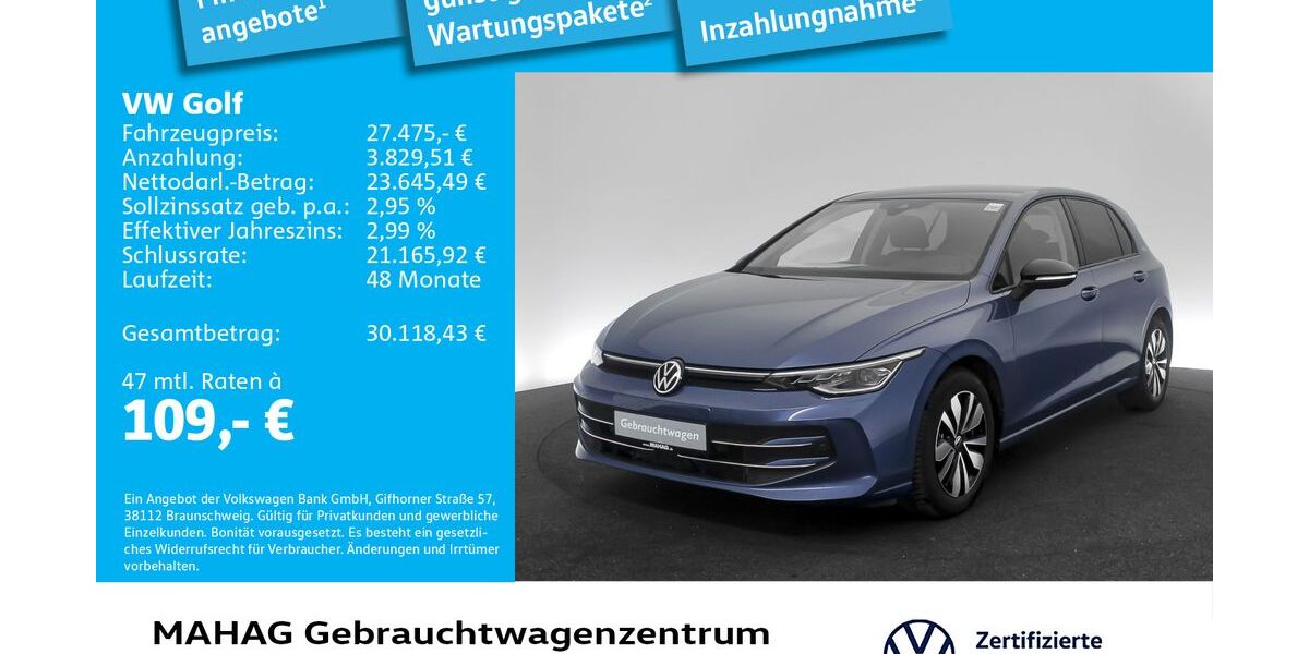 VW Golf 12.828 km 27.475 &euro; München 80935