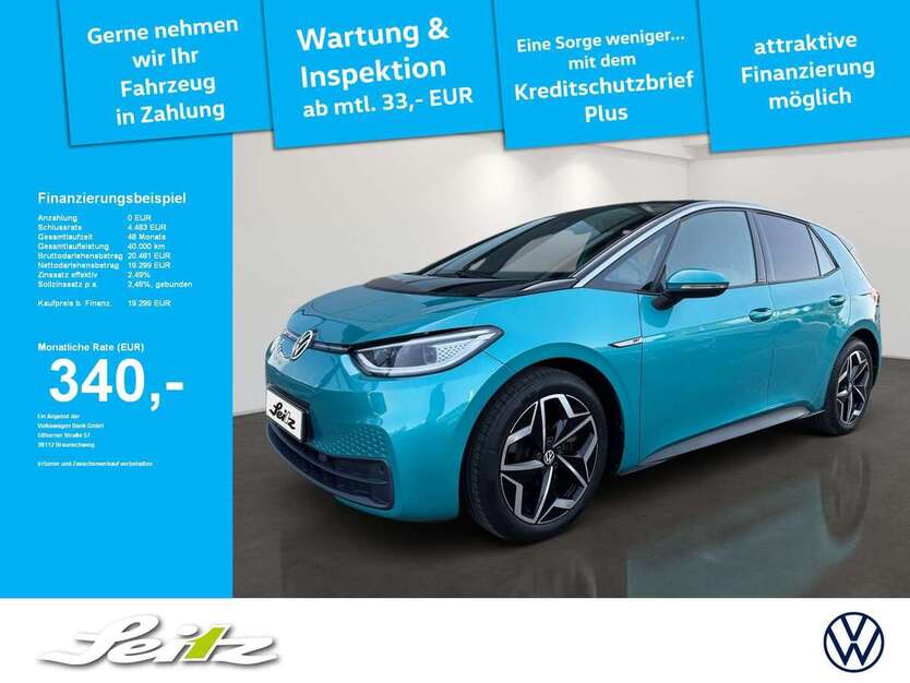 VW ID.3 47.360 km 19.299 € Illertissen 89257