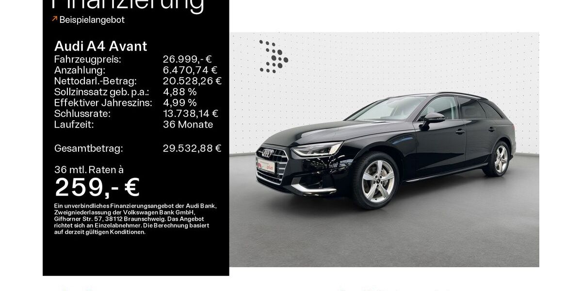 Audi A4 85.958 km 25.999 &euro; Hofheim 65719