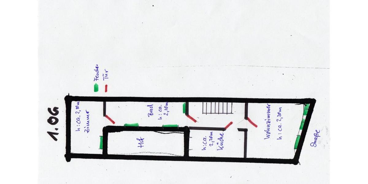 Reihenhaus Naumburg (Saale) - 4 Zimmer, 100 m&sup2;, 75.000&euro; | Angebot:26533168