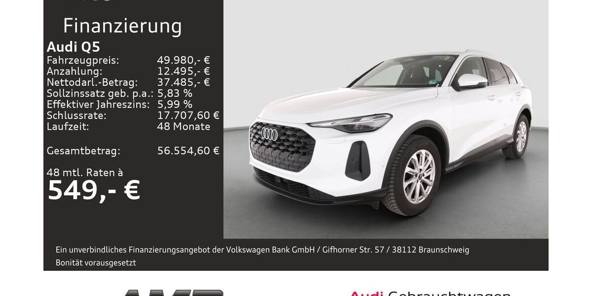 Audi Q5 15.340 km 49.980 &euro; Borna 04552