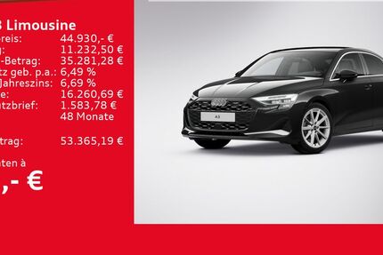 Audi A3 4.408 km 44.930 € Ulm 89073