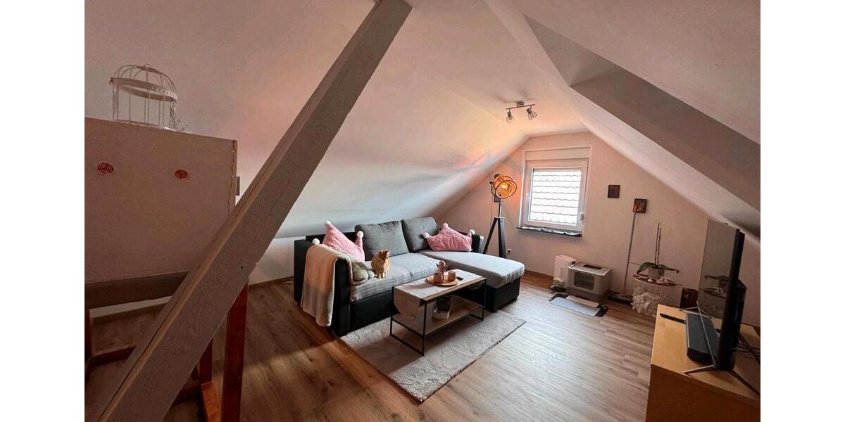 Dachgeschoßwohnung Lauterbach (Hessen) - 2 Zimmer, 60 m&sup2;, 520&euro; | Angebot:26321001