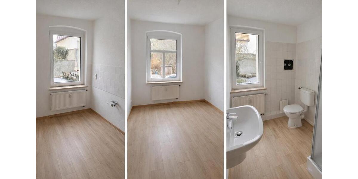 Etagenwohnung Gößnitz - 3 Zimmer, 62 m&sup2;, 360&euro; | Angebot:25633293