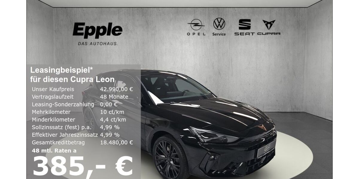 Cupra Leon 4.990 km 42.990 &euro; Rutesheim 71277