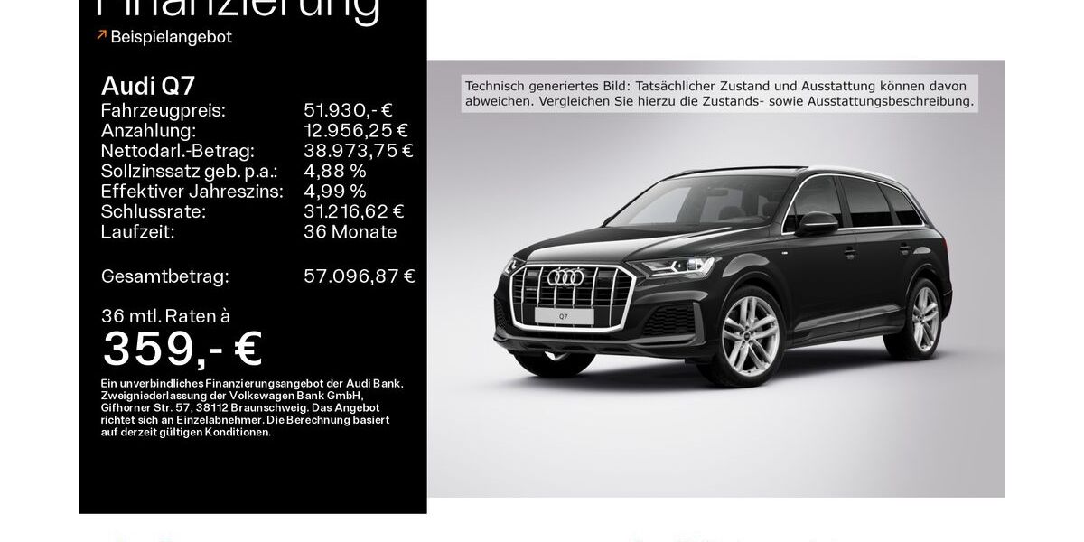 Audi Q7 52.167 km 51.930 &euro; Hofheim 65719