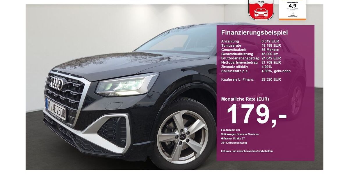 Audi Q2 19.500 km 27.420 &euro; Albbruck 79774