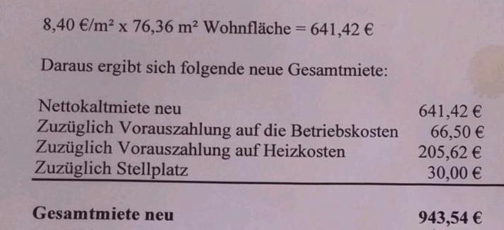 Etagenwohnung Müncheberg - 3 Zimmer, 76 m&sup2;, 943&euro; | Angebot:25980905