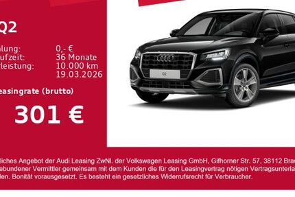 Audi Q2 7.300 km 28.780 &euro; Gersthofen 86368