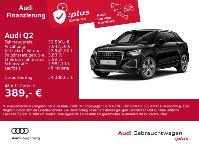 Audi Q2 7.300 km 30.590 &euro; Gersthofen 86368
