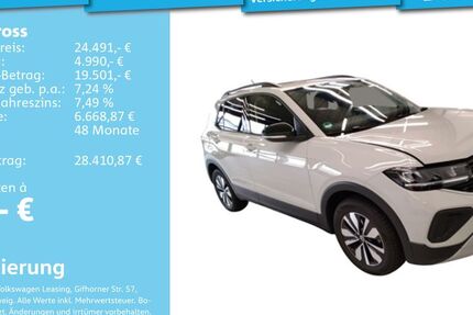 VW T-Cross 9.213 km 24.491 € Mannheim 68309