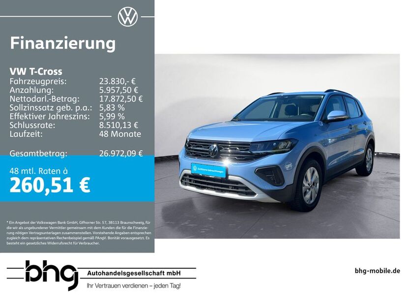 VW T-Cross 10.298 km 23.830 € Balingen 72336