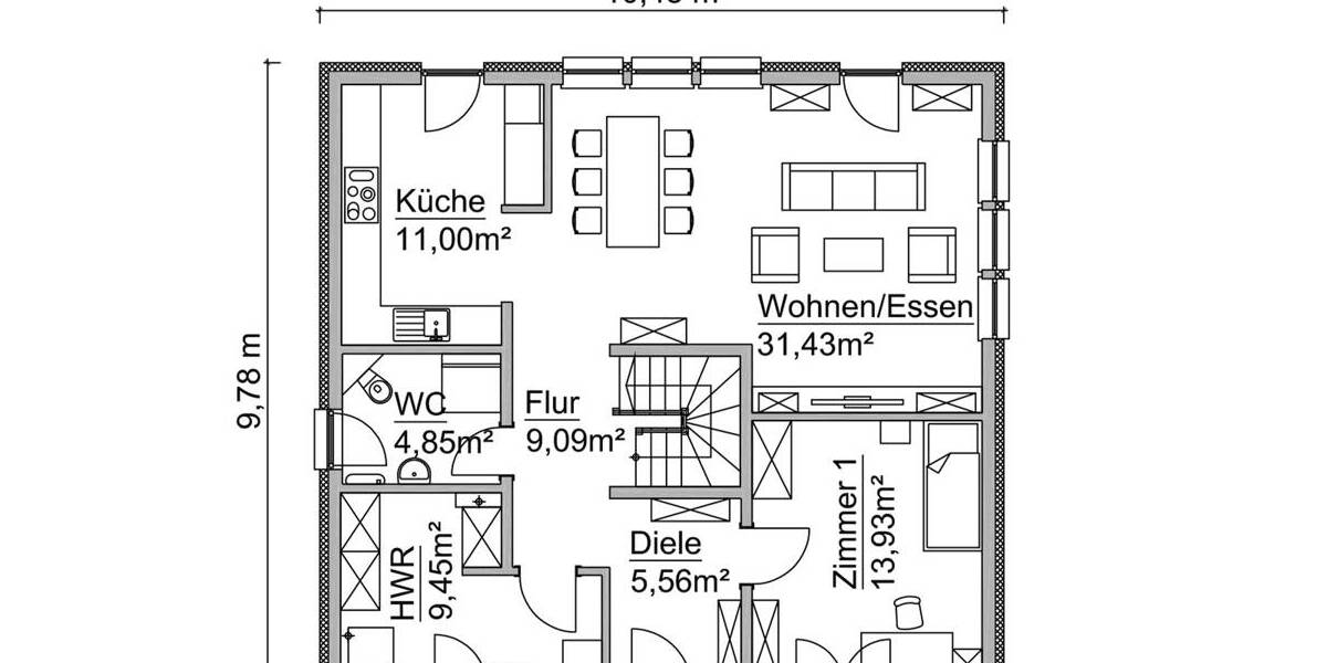 Einfamilienhaus Braunsbedra / Großkayna Großkayna - 5 Zimmer, 159 m&sup2;, 442.950&euro; | Angebot:26291627