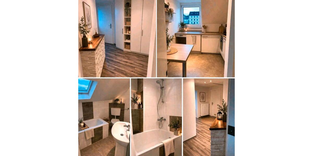 Dachgeschoßwohnung Ampfing - 2 Zimmer, 52 m&sup2;, 219.000&euro; | Angebot:26329488