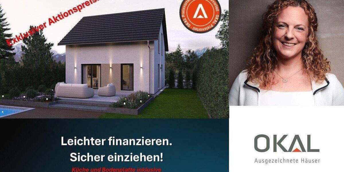 KLEIN, ABER OHO: UNSER DURCHDACHTES DESIGNHAUS - einzugsfertig inkl. Bodenplatte 5 zimmer