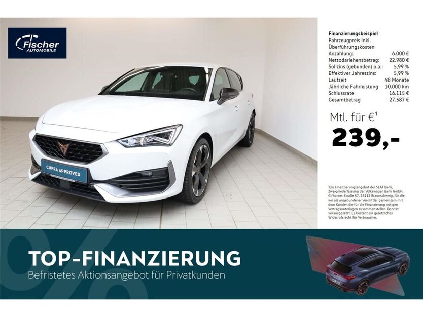 Cupra Leon 29.420 km 28.980 € Amberg 92224
