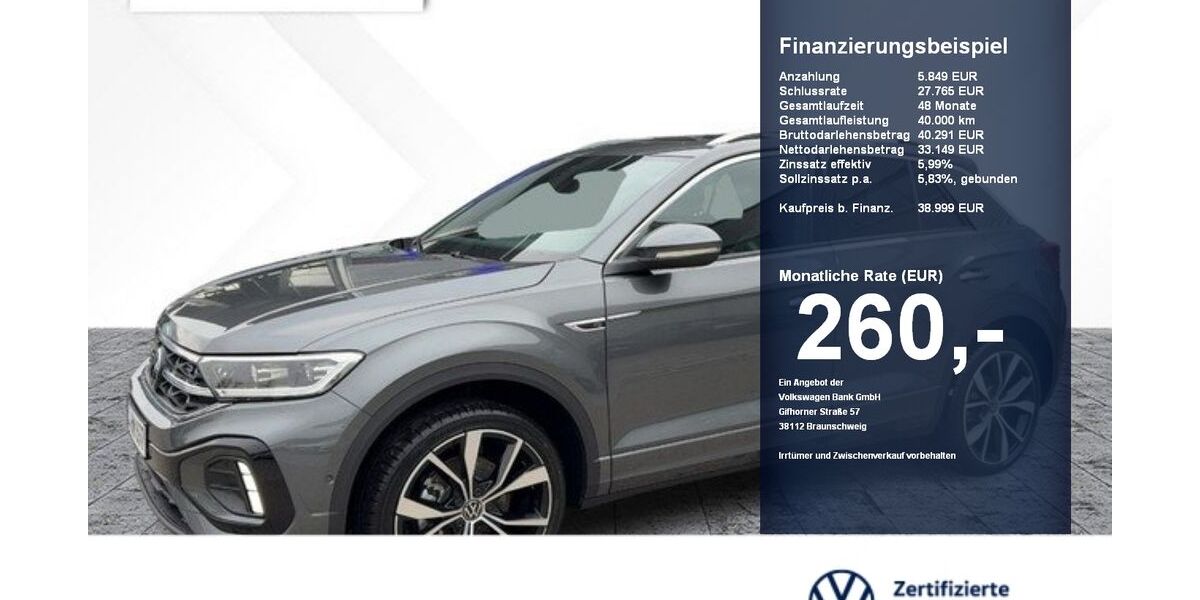 VW T-Roc 12.912 km 38.999 &euro; Erding 85435