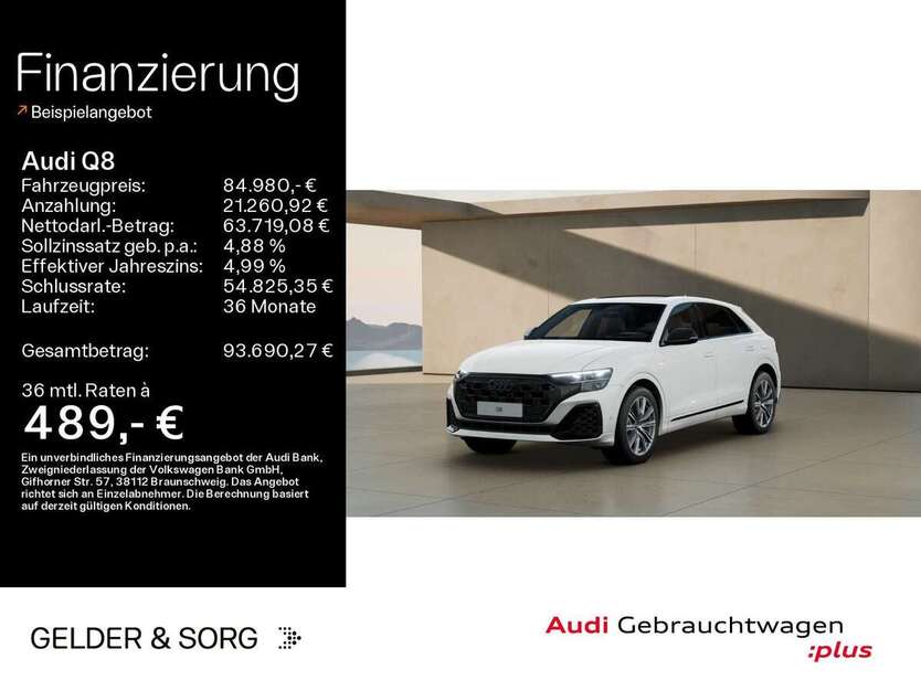 Audi Q8 32.925 km 84.980 € Schweinfurt 97424