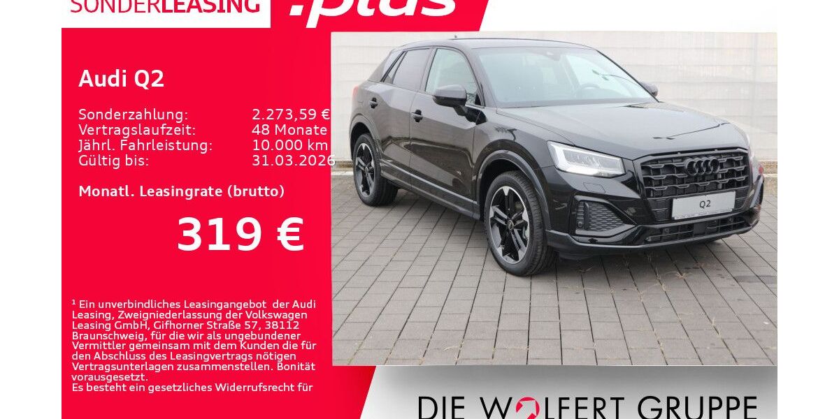 Audi Q2 13.426 km 33.869 &euro; Großwallstadt 63868